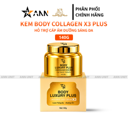 Kem Body Collagen X3 Luxury Plus 140g Mỹ Phẩm Đông Anh - Phiên Bản Mới - BDX3L