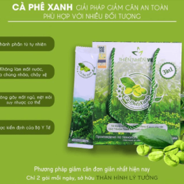 Cà Phê Xanh Thiên Nhiên Việt Hộp Lớn 30 Gói - 8936188260092