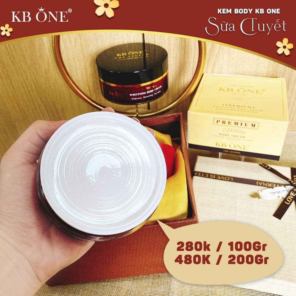 Kem body sữa tuyết KBONE loại 100g chính hãng - KBONE100