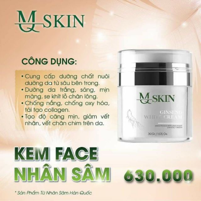 14505-485025f9cfc7b9f4811c9c607ff900d6-8.jpg Kem Face Nhân Sâm MQ Skin - 8936117150036