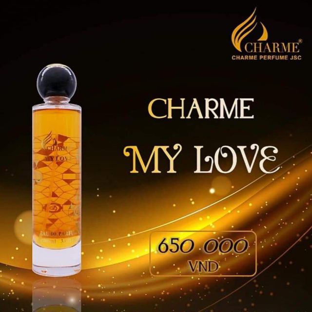 Nước hoa nữ Charme MY LOVE 100ML chính hãng - 8938509617646