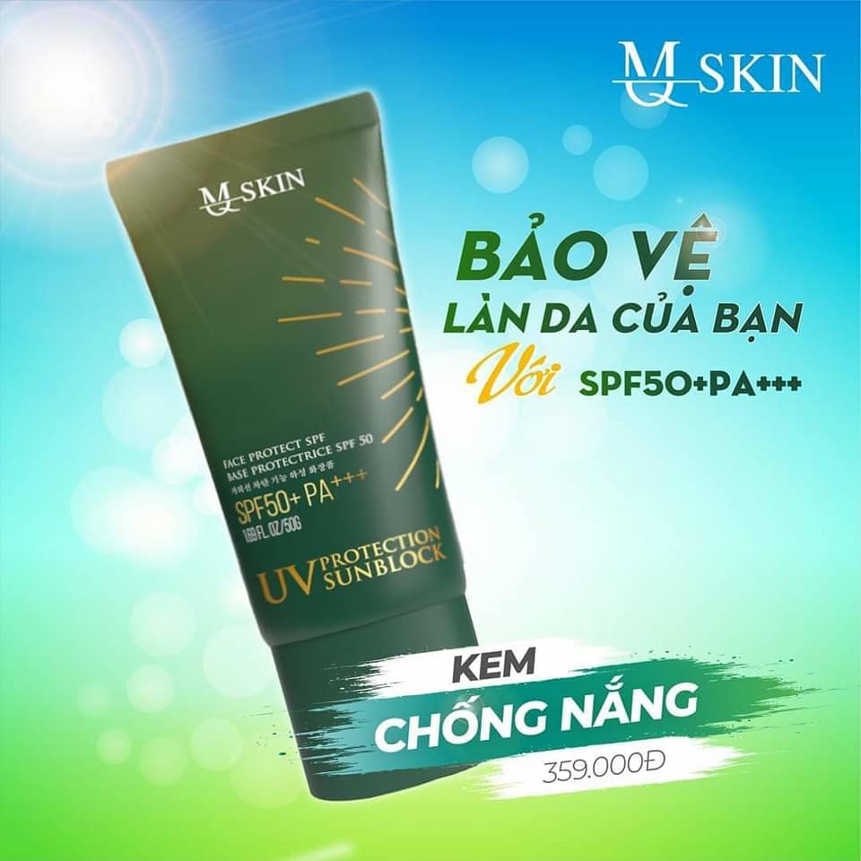 Kem chống nắng MQ Skin chính hãng - 8936117150234