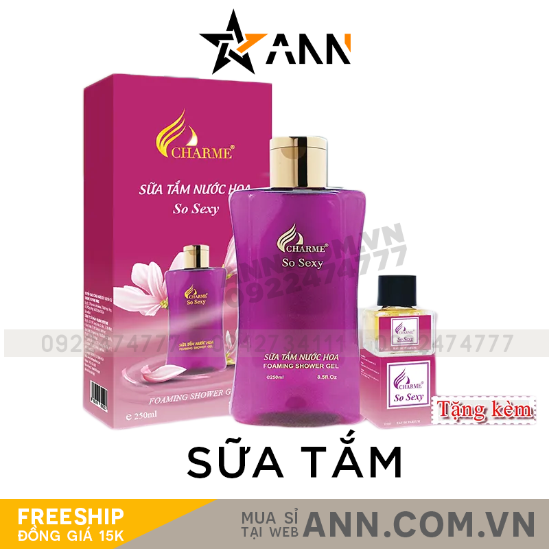 14693-51a-3.png Sữa Tắm Nước Hoa Charme So Sexy 250ml - 8936194690296