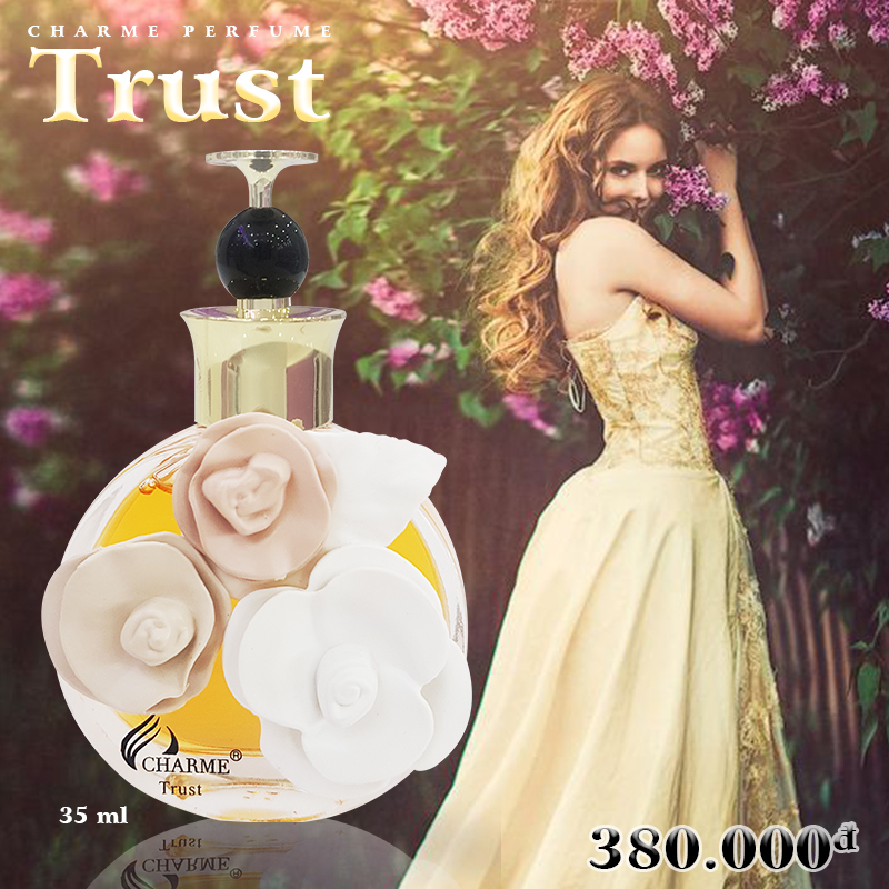 Nước hoa nữ charme trust 35ml chính hãng - 8938509617097