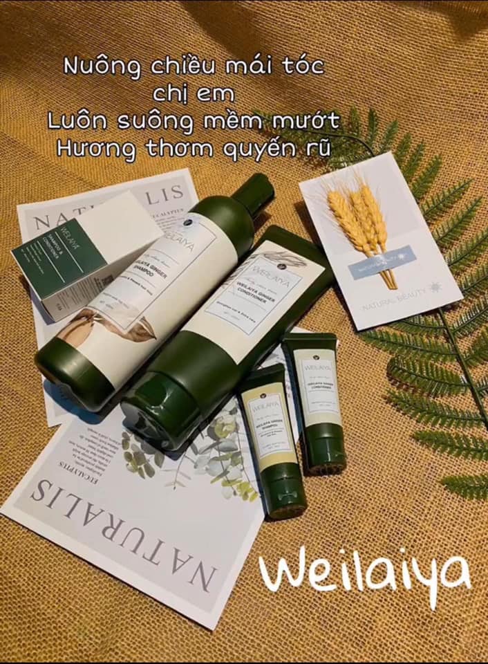 15100-124100758-2257634111049203-3012328690512872929-n-6.jpg Combo bộ dầu gội xả Weilaiya mọc tóc chiết xuất gừng xả - 6971025880370
