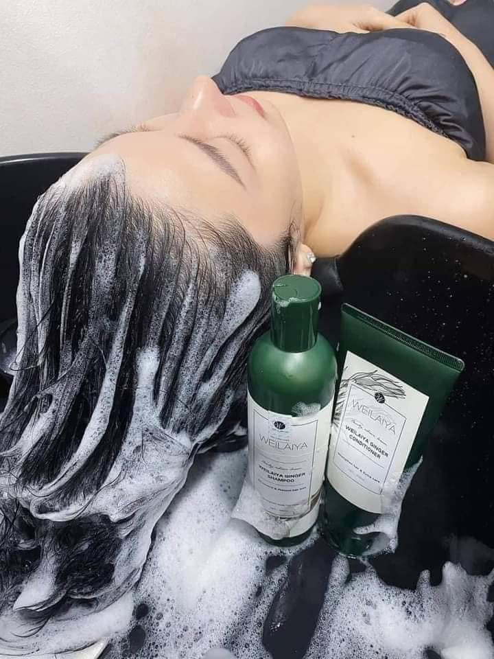 15100-140426380-4973337629404489-3326424892080025538-n-6.jpg Combo bộ dầu gội xả Weilaiya mọc tóc chiết xuất gừng xả - 6971025880370