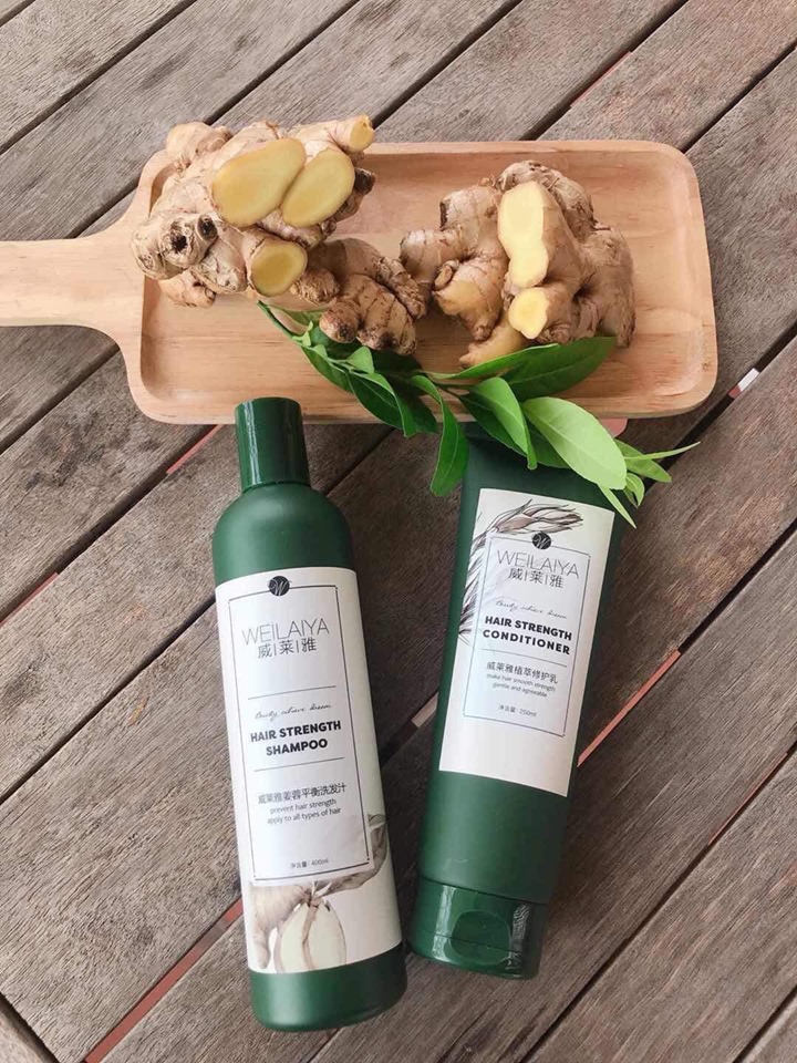 15100-co6-6.jpg Combo bộ dầu gội xả Weilaiya mọc tóc chiết xuất gừng xả - 6971025880370