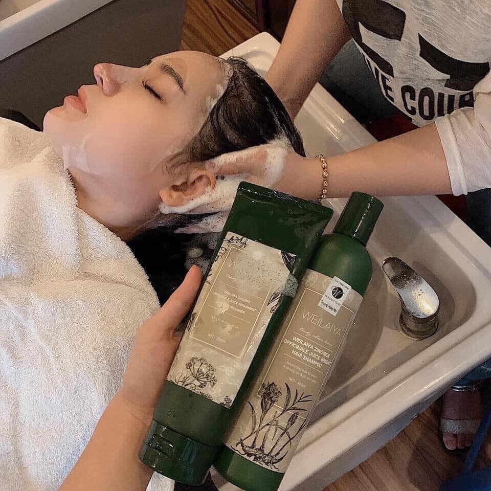 15103-131753409-1043793219420835-2518185330245553401-n-6.jpg Dầu gội xả gừng hà thủ ô Weilaiya chính hãng - 6971025880660