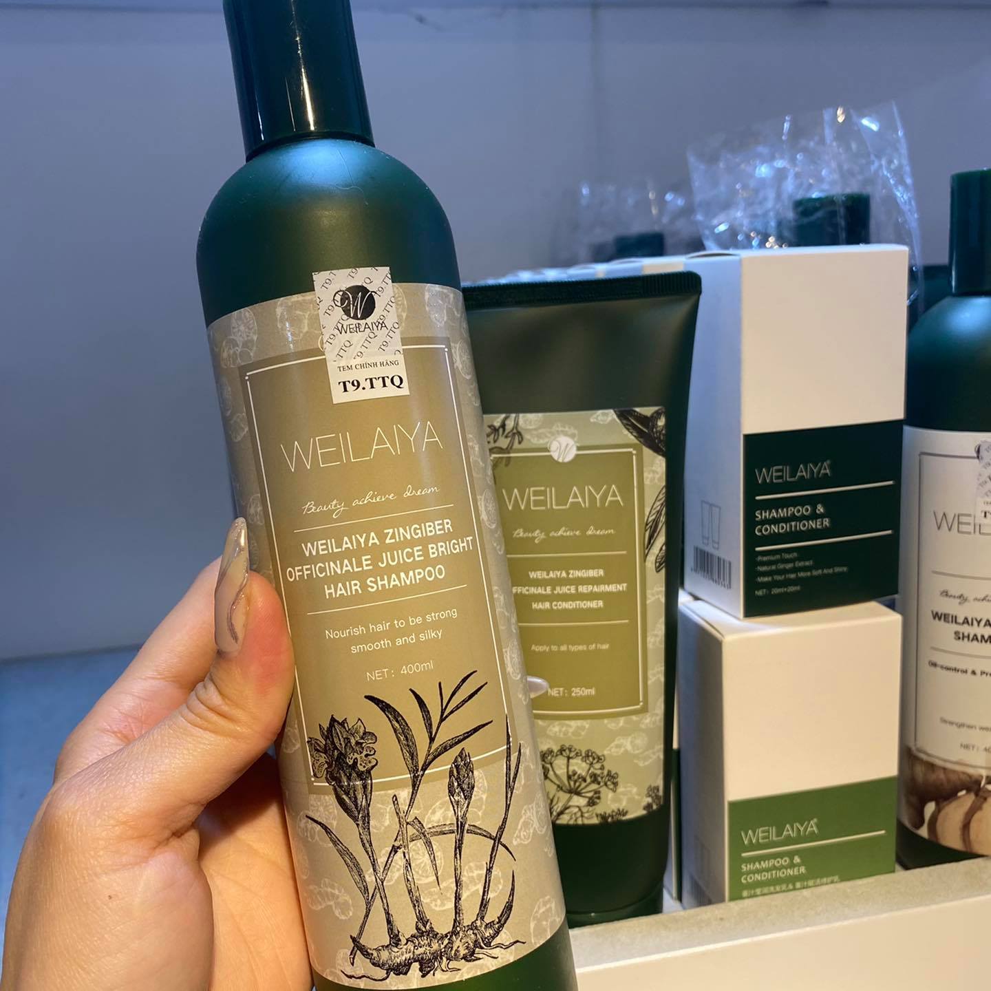 15103-168409288-4095026863891507-6956358852311547250-n-6.jpg Dầu gội xả gừng hà thủ ô Weilaiya chính hãng - 6971025880660