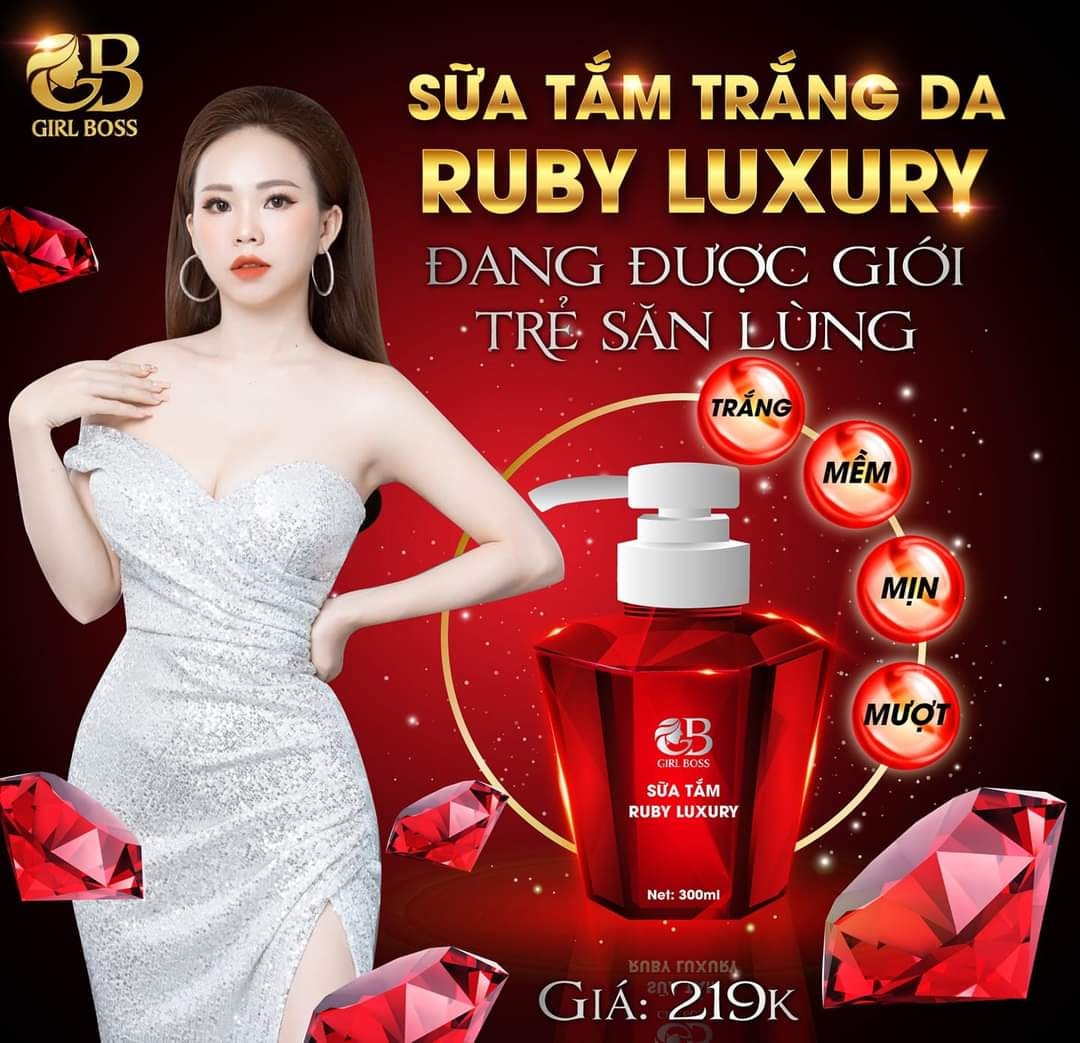 Sữa tắm Ruby Luxury Girl Boss chính hãng - 8938517264368