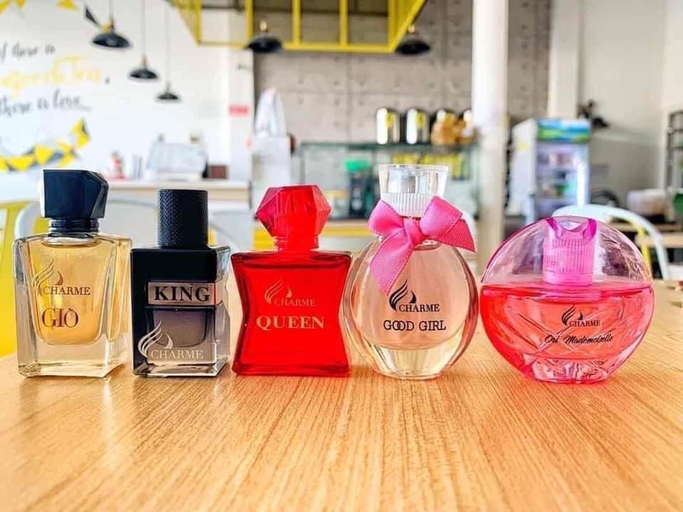 Set 5 Chai Nước Hoa Charme Mini 10ml Set 5 Chai Nước Hoa Charme Mini 10ml