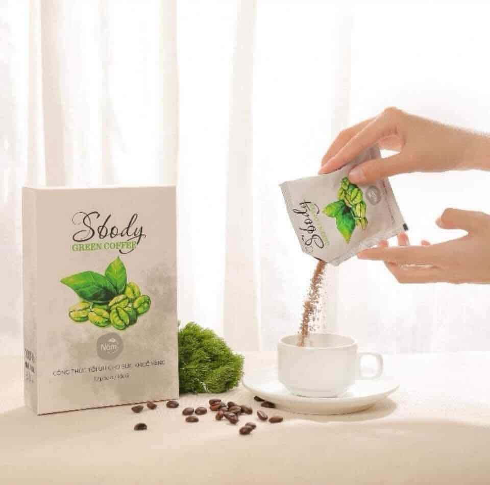 Nấm giảm cân SBody Green Coffee dạng bột chính hãng - 8938509922016