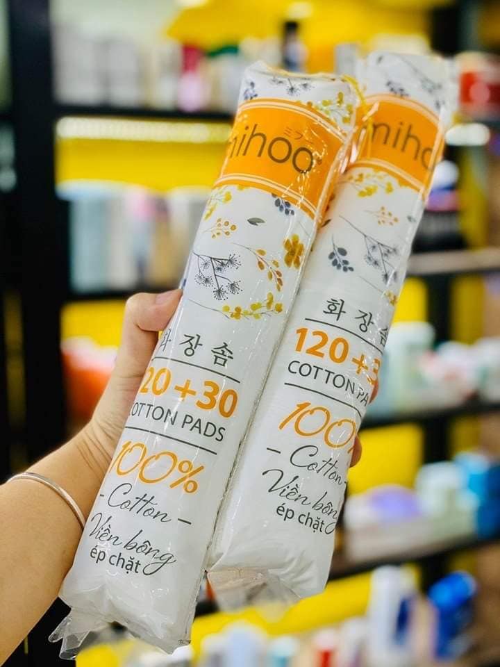 15306-188389811-1294544017607289-7150711037918606300-n-4.jpg Bông Tẩy Trang Mihoo 150 Miếng - 8936112021119