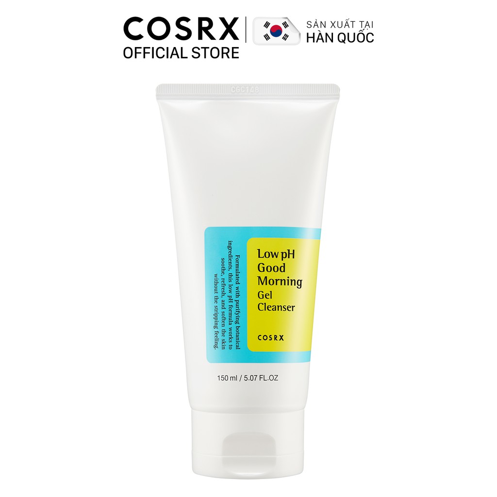 Sữa rửa mặt dạng gel Cosrx Low PH Good Morning Gel Cleanser 150ml - 8809416470511