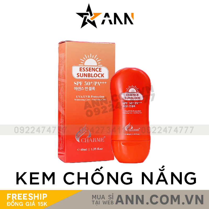 15419-95 Kem Chống Nắng Charme Essence Sunblock 40ml