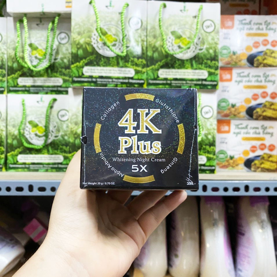 15458-z2722236768534-d5b2f12b394c371ab7277feac3f612ee-3.png Kem Dưỡng Trắng Da Ban Đêm 4K Plus 5X Màu Đen - 8858955005357