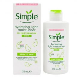 Sữa dưỡng ẩm Simple 125ml Kind To Skin Protecting Light Moisturiser - 5011451103931