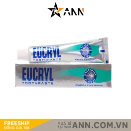 Kem đánh răng Eucryl Toothpaste 50ml giảm hôi miệng hàng Anh