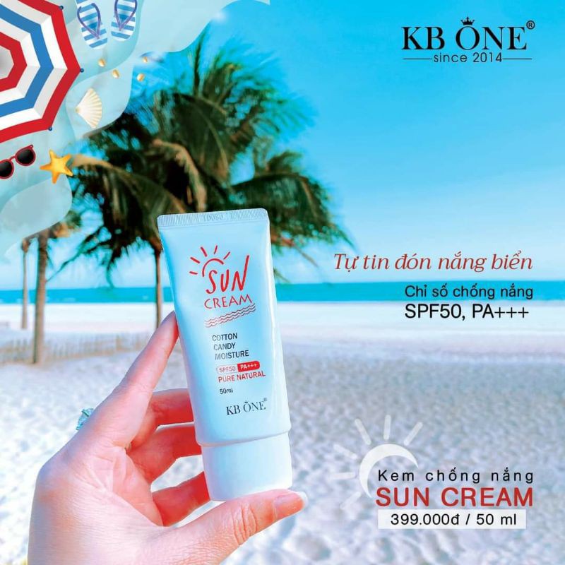 Kem chống nắng Sun Cream Kb one chính hãng - 8809473560170