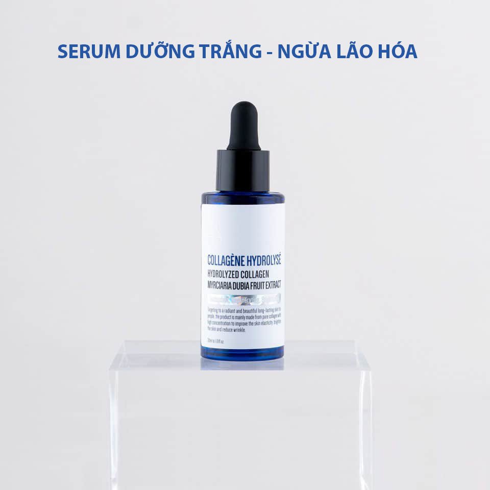 Serum collagen viên thủy phân Hydrolysé dưỡng da mặt Detox Blanc chính hãng - 8936104150643