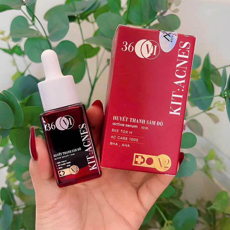 Serum Cốt Huyết Thanh Thảo Dược Sâm Đỏ 36 Vị 10ml MeeA Origin Serum Cốt Huyết Thanh Thảo Dược Sâm Đỏ 36 Vị 10ml MeeA Origin