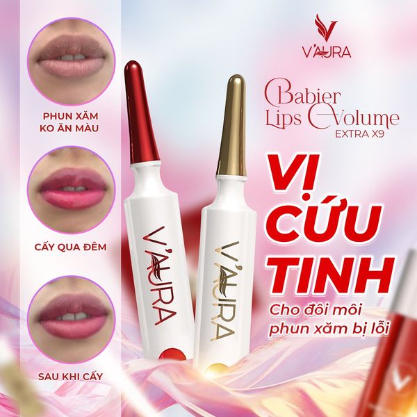 Cấy Hồng Môi Vaura Babier Lips Volume Extra X9 - 89385318030171
