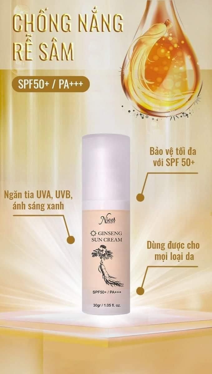 16566-277678519-393279519307112-4933642201003690329-n-1-2.jpg Kem Chống Nắng Rể Sâm Nicos Beauty - 8936177940172