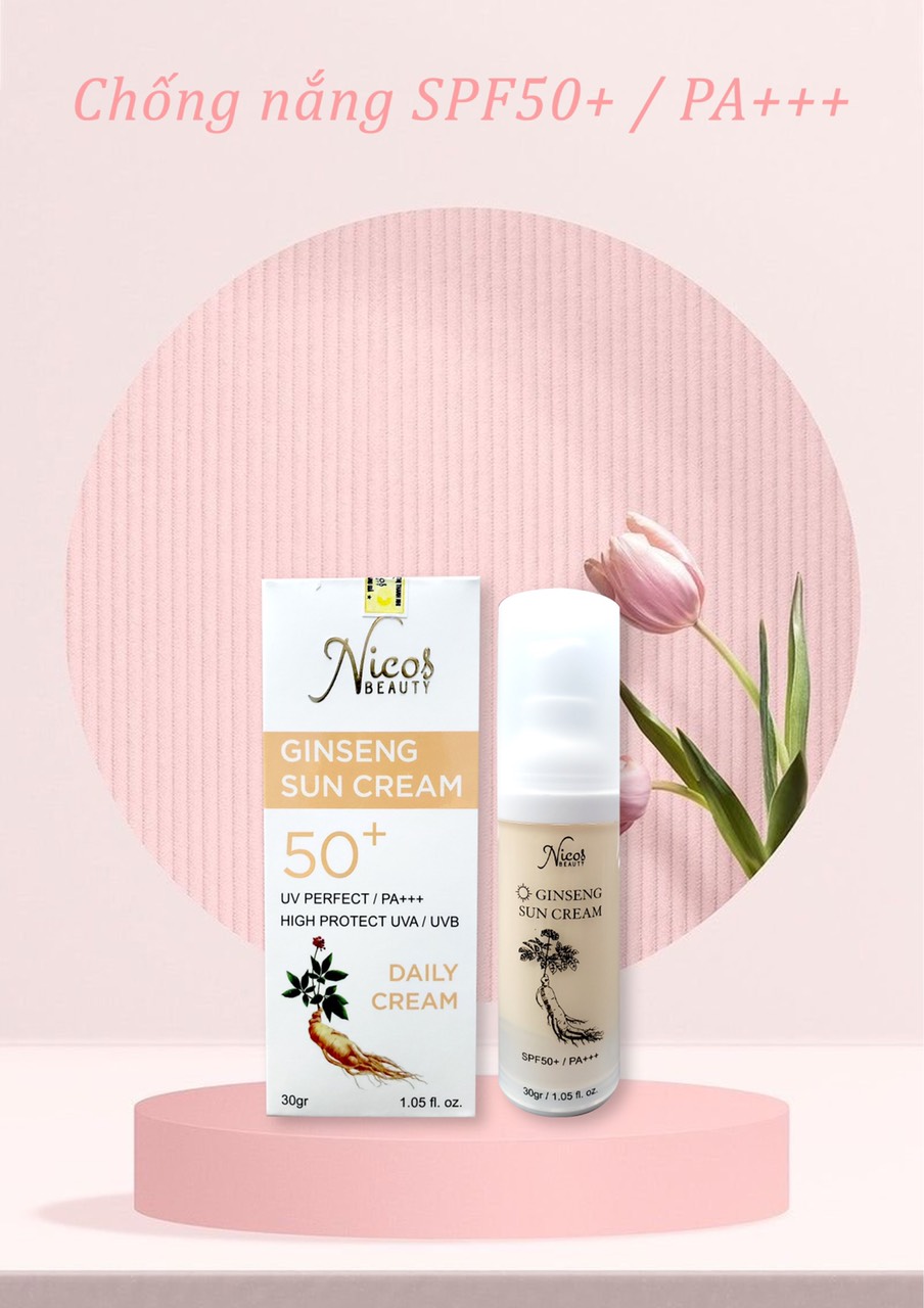 16566-z3383668912718-63ee2ca22c14aa6da577eb6ccd2169b9-2.jpg Kem Chống Nắng Rể Sâm Nicos Beauty - 8936177940172