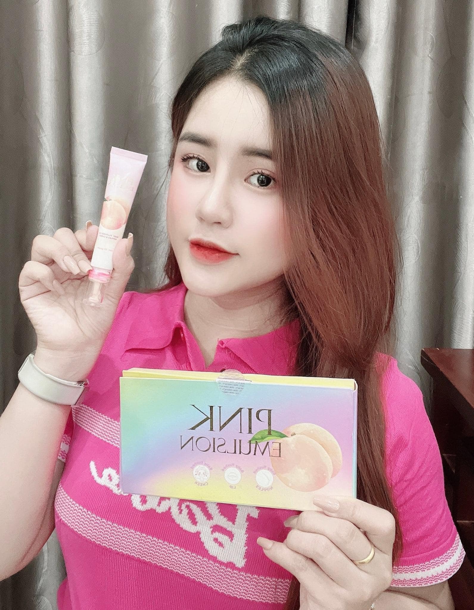 Kem Dưỡng Má Hồng Thanh Tô Cosmetics Pink Emulsion - MAHONG01