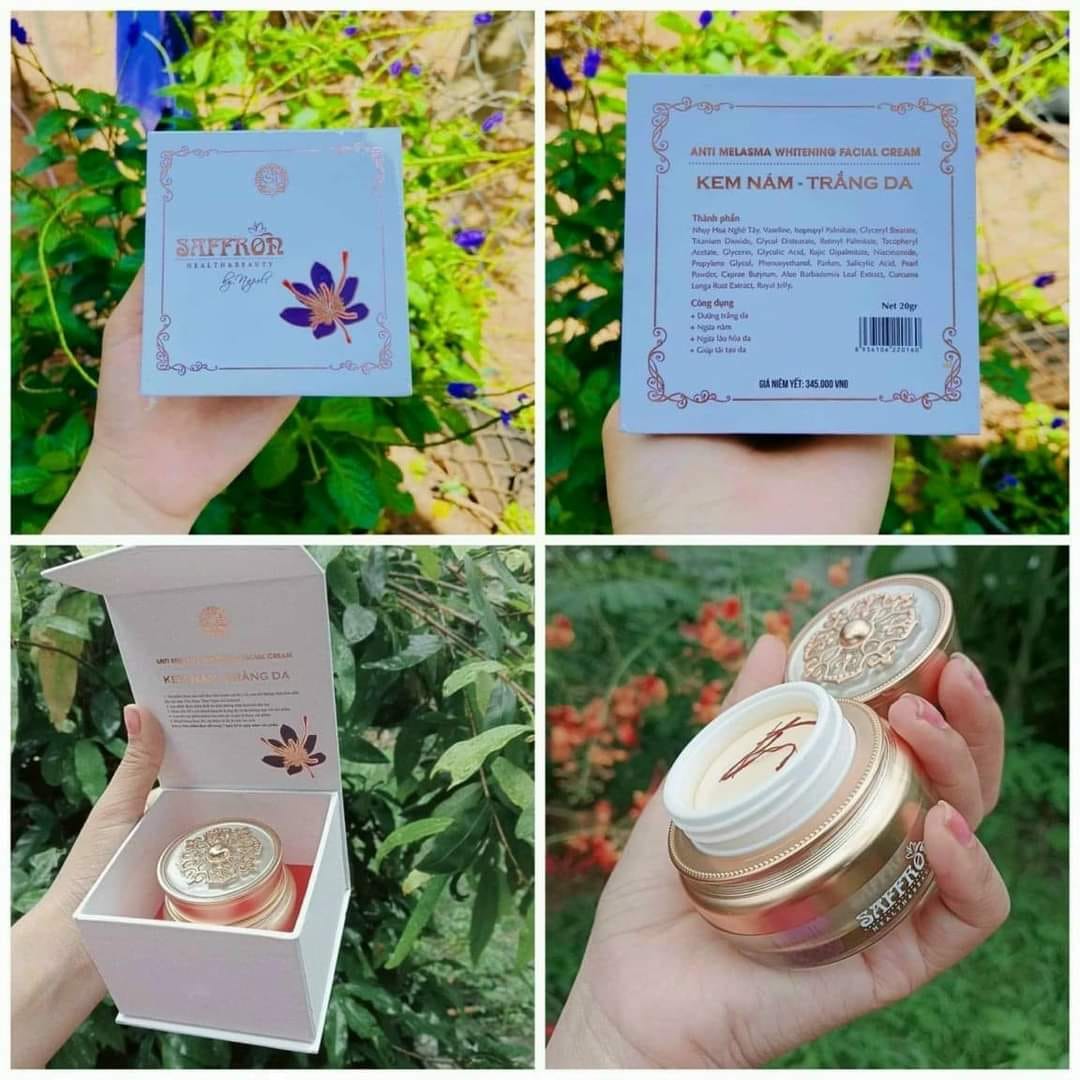Kem Face Giảm Nám Saffron Napoli Hải Âu Việt Kem Face Giảm Nám Saffron Napoli Hải Âu Việt