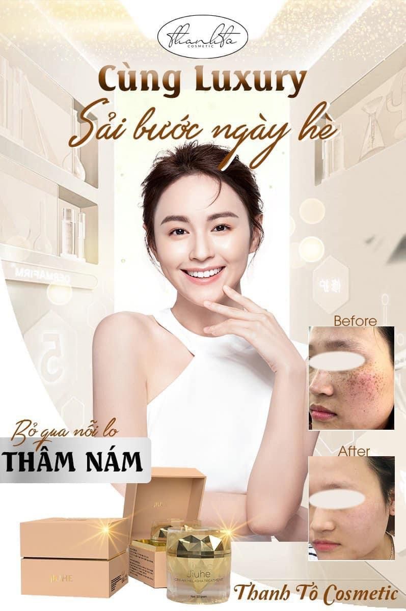 Kem face nám Jiuhe Luxury Thanh Tô Cosmetics Chính Hãng - FACENAM01
