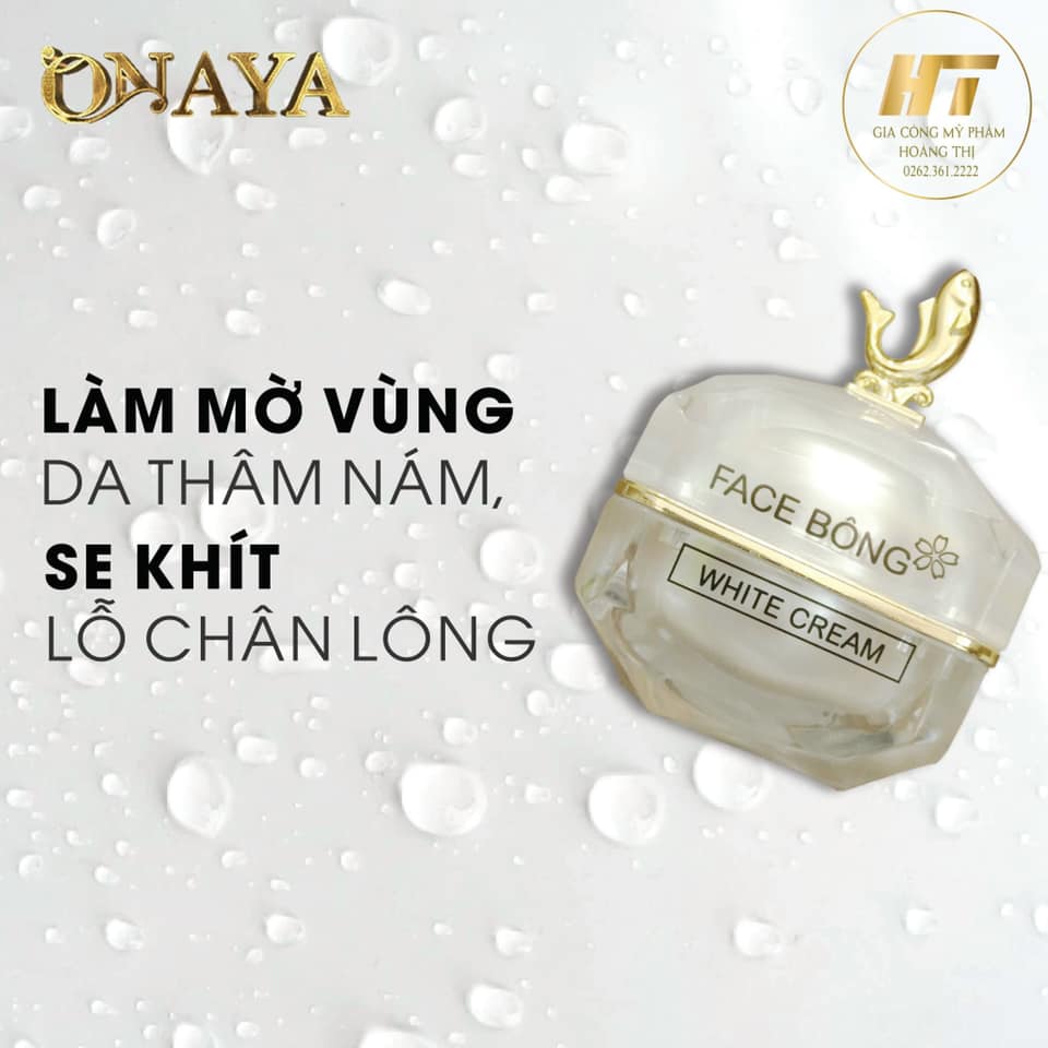 Kem Face Bông Onaya Dưỡng Trắng Da Ngừa Nám - 8938540224001