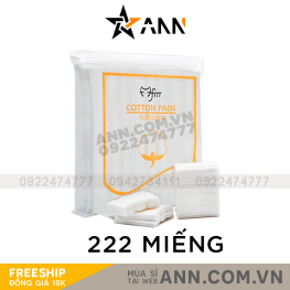 Bông tẩy trang Con Mèo 3 lớp 222 miếng