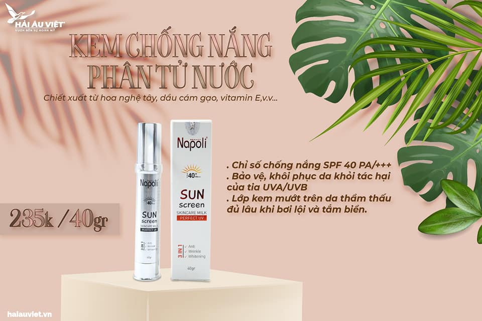 Nguồn sỉ kem Chống Nắng Napoli Sunscreen Hải Âu Việt Nguồn sỉ kem Chống Nắng Napoli Sunscreen Hải Âu Việt
