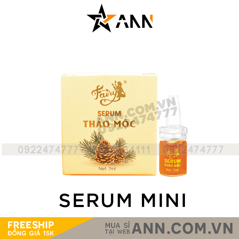 18940-153.png Serum Thảo Mộc Fairy Cosmetics Mini 7ml Dưỡng Trắng Căng Bóng Da - 8936115870332