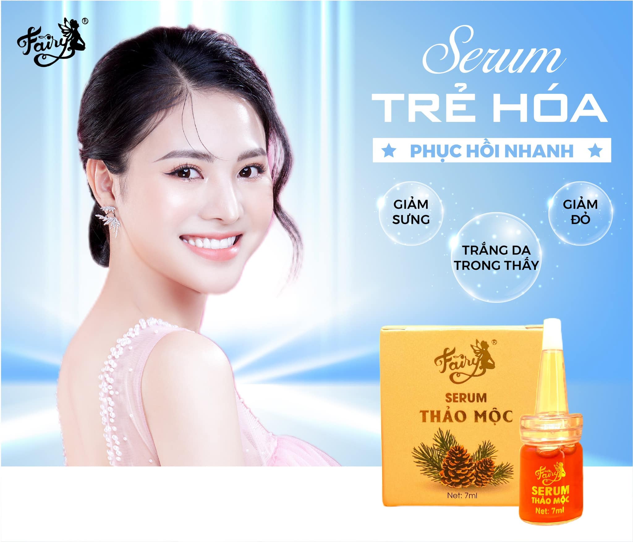 18940-304740694-2120013744869992-7288280236260787297-n-1.jpg Serum Thảo Mộc Fairy Cosmetics Mini 7ml Dưỡng Trắng Căng Bóng Da - 8936115870332