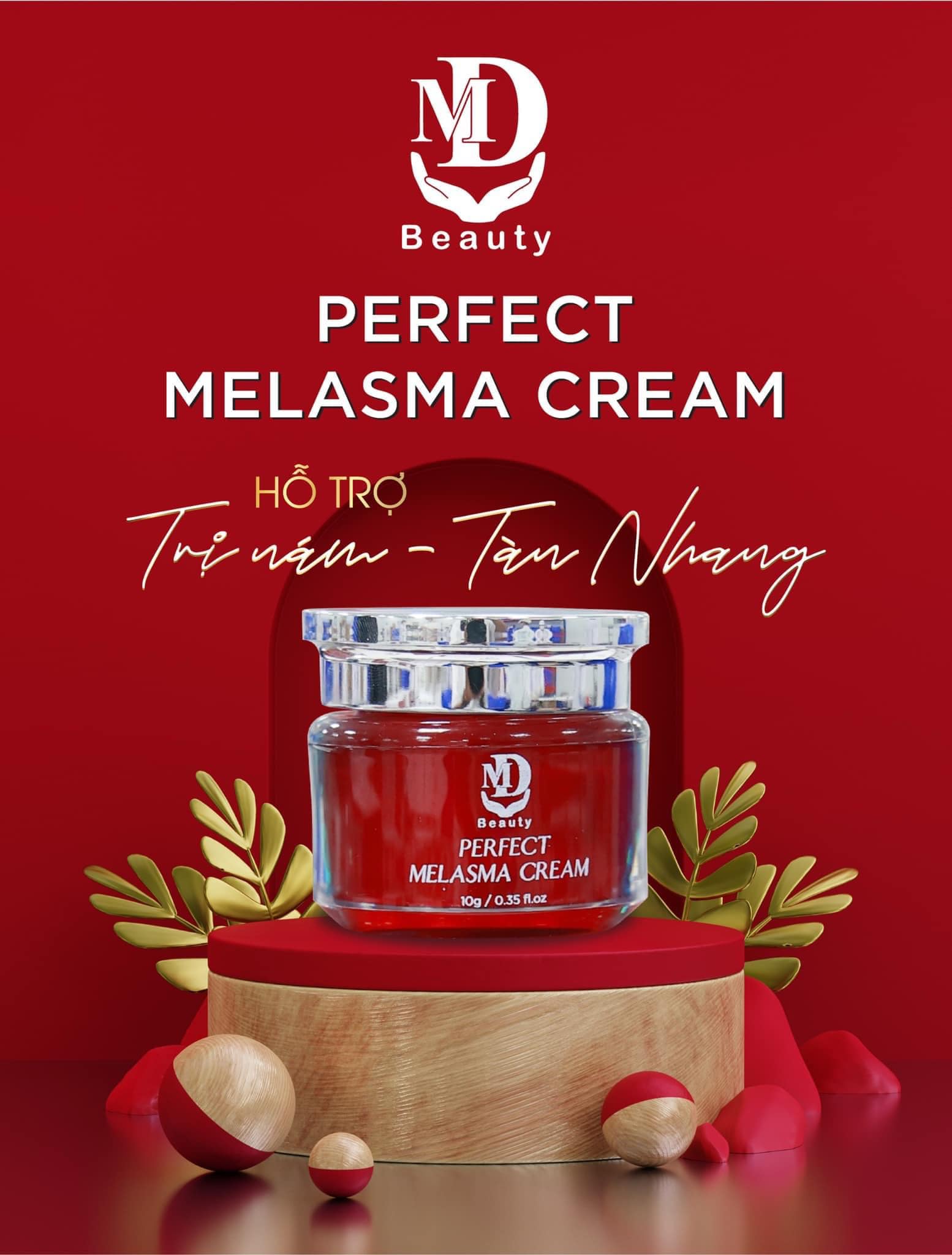Kem Nám Lựu Đỏ Mini MD Beauty Perfect Melasma Cream