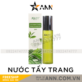 Toner 2IN1 Trà Xanh Cho Da Dầu Nhạy Cảm Zoley