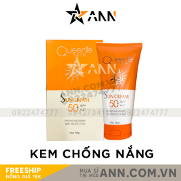 Kem Chống Nắng Nâng Tone Phổ Quang Queenie Skin