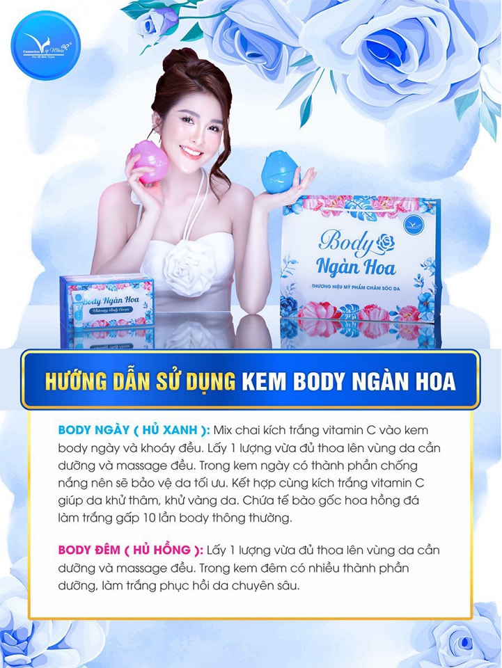 19352-342492811-245511711375589-1125618754441414028-n-4.jpg Kem Body Ngàn Hoa Vip White Phiên Bản Nâng Cấp Tặng Kích Trắng - 8938521762386