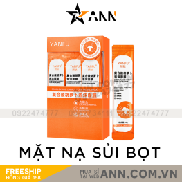 Mặt Nạ Thải Độc Sủi Bọt Cà Rốt Yanfu