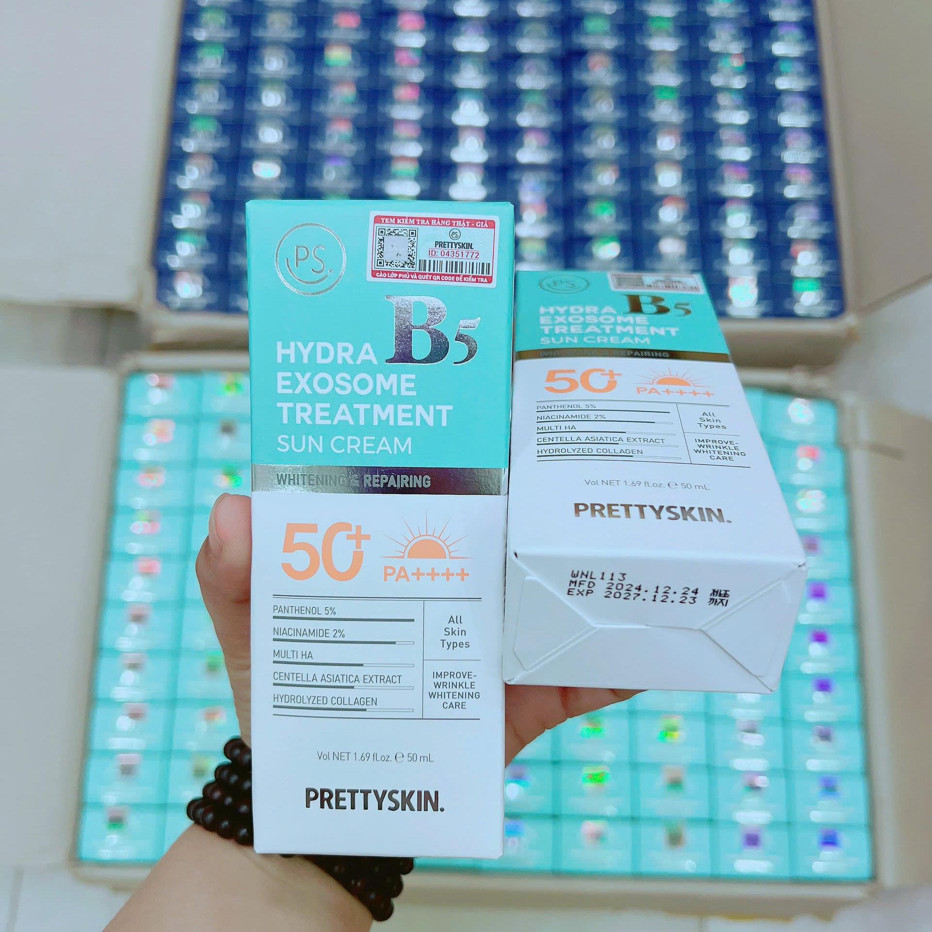 20047_z7210385432156-cba3b0830c5179542d1dfcd7c49d2ced_20251110222516-1.png Kem Chống Nắng B5 PrettySkin 50ml Màu Xanh Ngọc - Hỗ Trợ Chống Nắng Dưỡng Sáng Cải Thiện Lão Hóa Da - 8809733215949