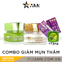 Combo Kem Face Giảm Mụn Thâm SON Cosmetics Chính Hãng