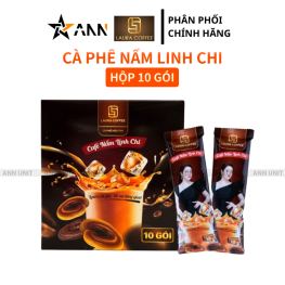 Hộp Cà Phê Nấm Linh Chi Laura Coffee Nhật Kim Anh - 8936206550006