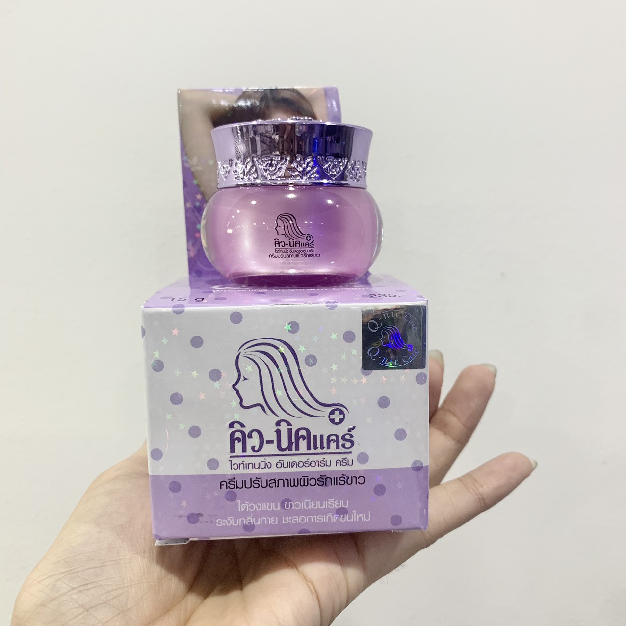 20656_z5502461031093-bc2e4eca708b457e750bcdc5ebf1ce9c_20240603111558-5.jpg Kem Giảm Thâm Nách Q Nic Care Thái Lan Phiên Bản Mới - QNIC01