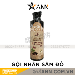Dầu Gội Cốt Bồ Kết Hà Thủ Ô Nhân Sâm Đỏ X6 Dr Di Hi - 8936118011527