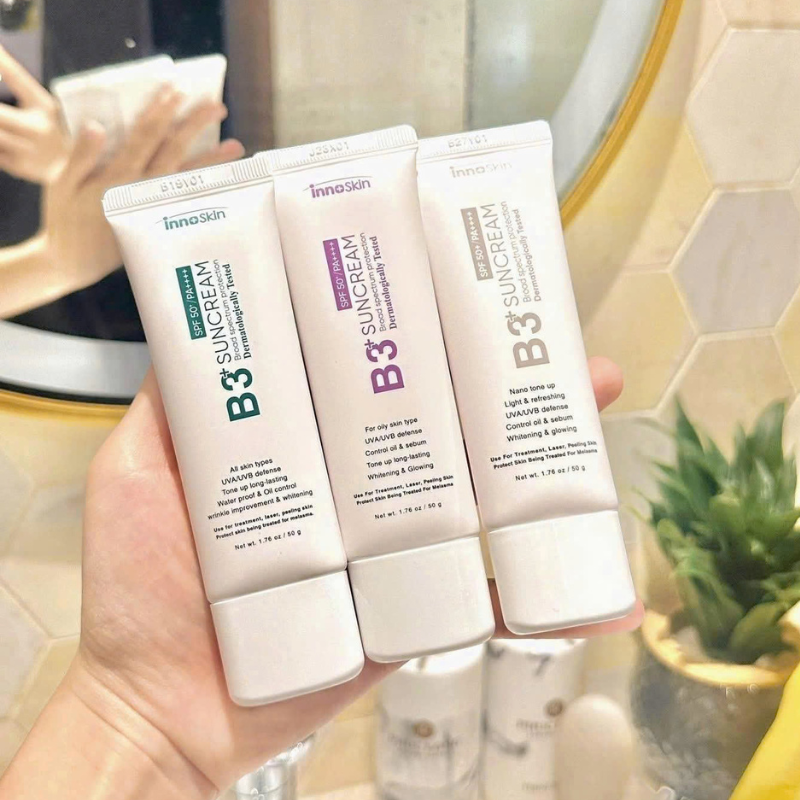 21360_5_20251113143354-1.png Kem Chống Nắng B3 InnoSkin Màu Xanh Cho Da Khô - 8809315252461
