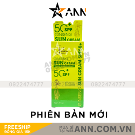 Kem Chống Nắng Nhân Sâm Nikos 40g Mẫu Mới
