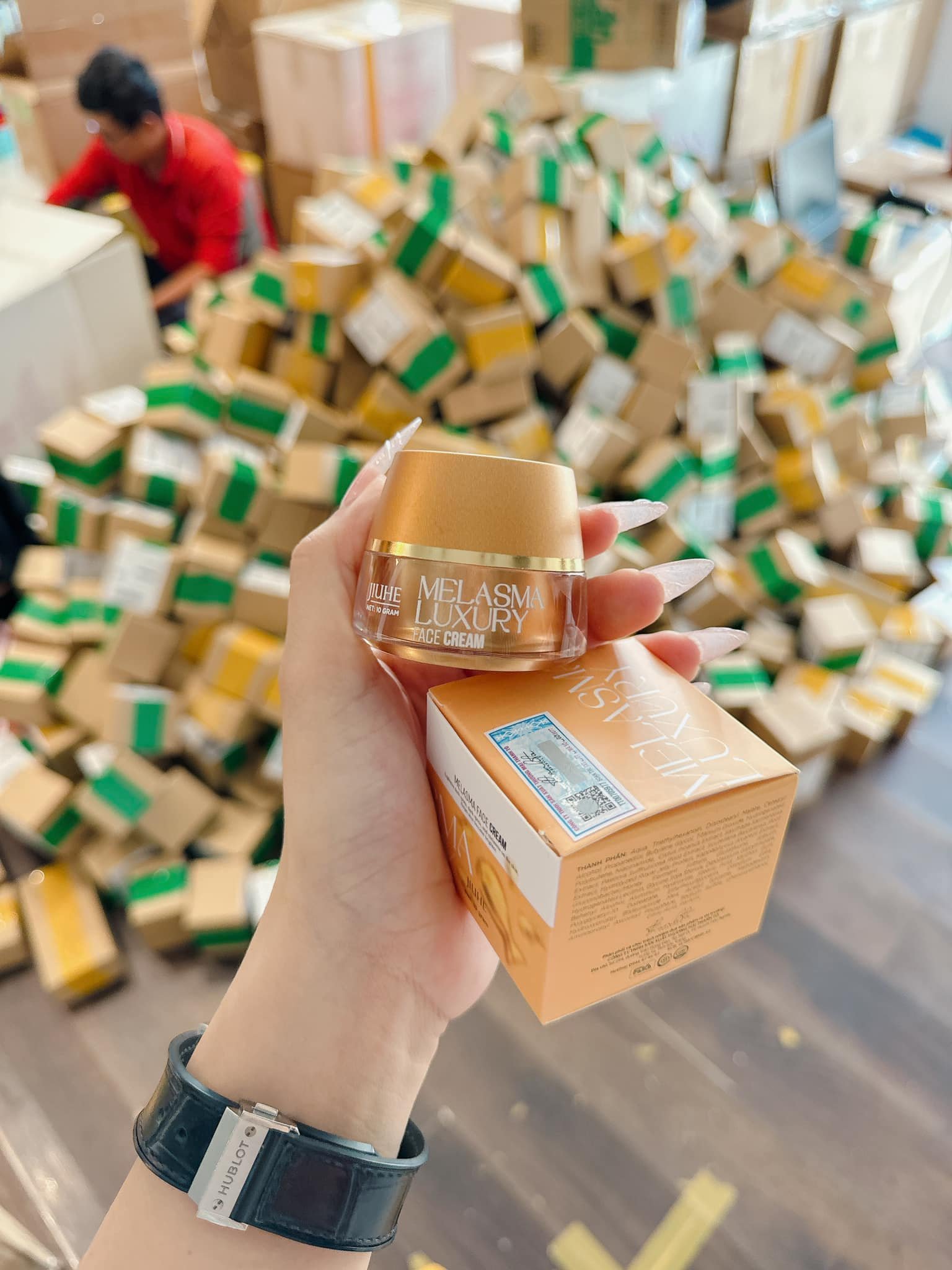 Kem Face Nám Melasma Luxury Jiuhe Thanh Tô Cosmetics 10g Kem Face Nám Melasma Luxury Jiuhe Thanh Tô Cosmetics 10g