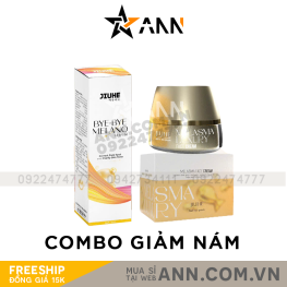 Combo Nám Face Melasma Luxury và Serum Bye Bye Melano Jiuhe Thanh Tô Cosmetics
